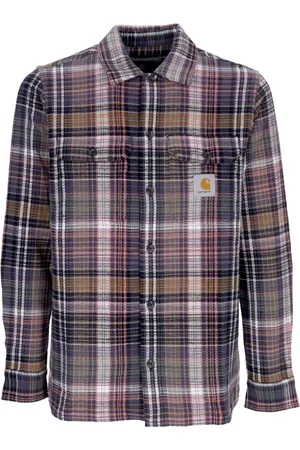 Carhartt Heren, Overhemden, Veelkleurig, Maat: S Katoen