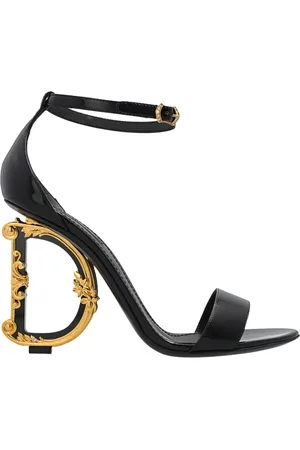 Dolce & Gabbana Dames, Schoenen, Zwart, Maat: 40 EU Leer