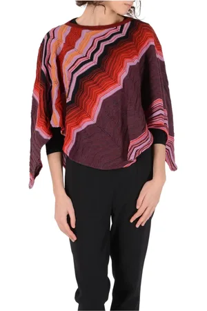 Missoni Dames, Blouses & Shirts, Veelkleurig, Maat: ONE Size Wol