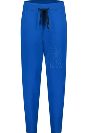 Betty Barclay Dames, Broeken, Blauw, Maat: S Katoen