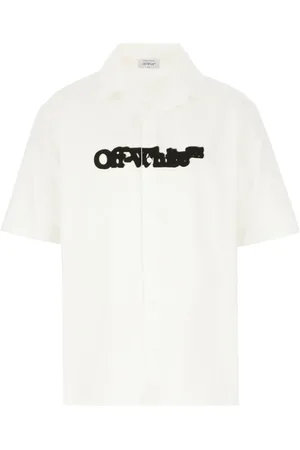 OFF-WHITE Heren, Overhemden, Wit, Maat: M