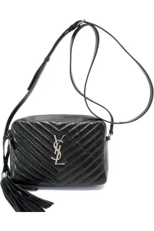 Saint Laurent Dames, Pre-owned, Zwart, Maat: ONE Size Leer