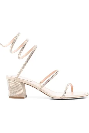 RENE CAOVILLA Dames, Schoenen, Wit, Maat: 41 EU