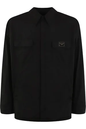 Dolce & Gabbana Heren, Overhemden, Zwart, Maat: XL