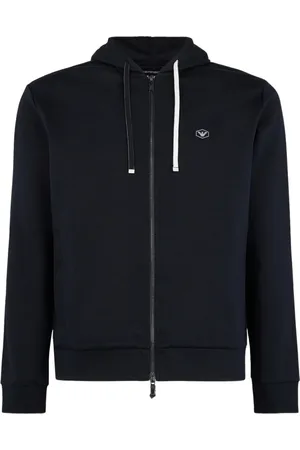 Giorgio Armani Heren, Sweatshirts & Hoodies, Blauw, Maat: L