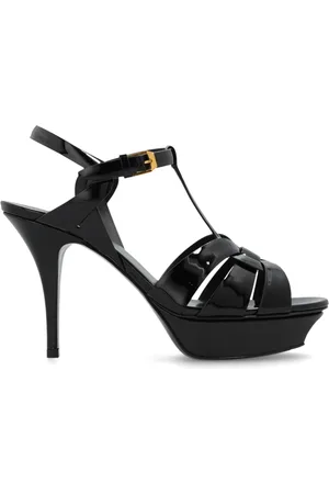 Saint Laurent Dames, Schoenen, Zwart, Maat: 38 EU Leer
