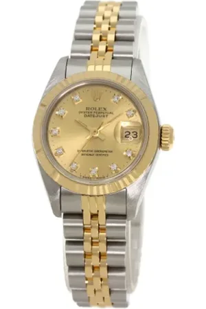 Rolex Dames, Pre-owned, Geel, Maat: ONE Size