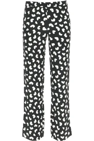 Michael Kors Dames, Broeken, Zwart, Maat: L