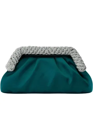 Hibourama Dames, Tassen, Groen, Maat: ONE Size Satijn