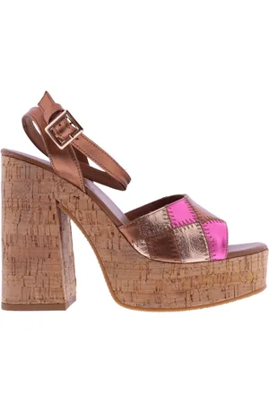 Paris Punk Dames, Schoenen, Bruin, Maat: 37 EU