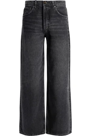 ANINE BING Dames, Jeans, Zwart, Maat: W26 Katoen