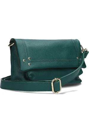 NOTRE-V Dames, Tassen, Groen, Maat: ONE Size Leer