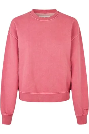 Samsøe Samsøe Dames, Sweatshirts & Hoodies, Roze, Maat: XS