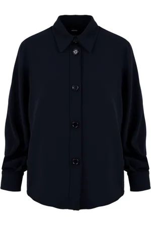 Aspesi Dames, Blouses & Shirts, Blauw, Maat: XS