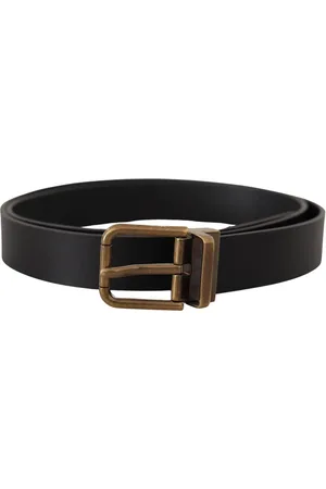 Dolce & Gabbana Heren, Accessoires, Zwart, Maat: 90 CM Leer