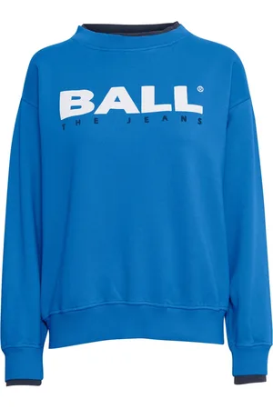 Ball Dames, Sweatshirts & Hoodies, Blauw, Maat: XS Katoen