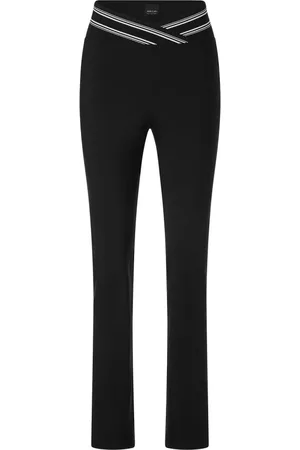 Marc Cain Dames, Broeken, Zwart, Maat: M