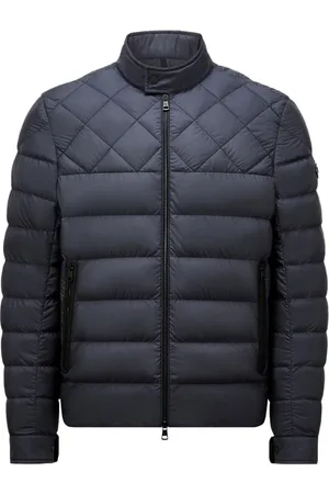 Moncler Heren, Jassen, Blauw, Maat: XL Nylon
