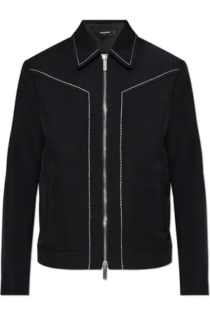 Dsquared2 Heren, Jassen, Zwart, Maat: M Wol