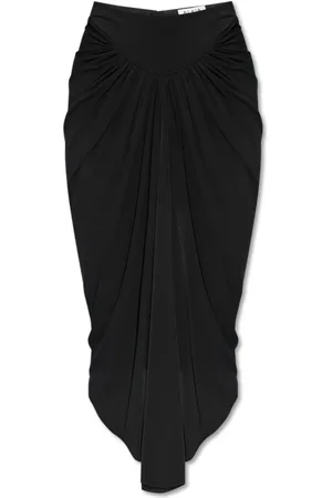 Alaïa Dames, Rokken, Zwart, Maat: 2XS Viscose