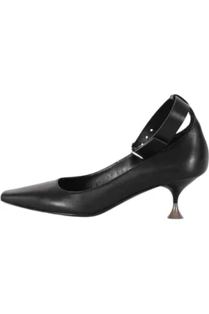 3Juin Dames, Schoenen, Zwart, Maat: 37 EU Leer