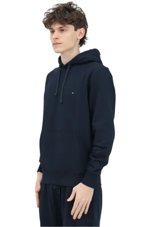 Tommy Hilfiger Heren, Sweatshirts & Hoodies, Blauw, Maat: 2XL Katoen
