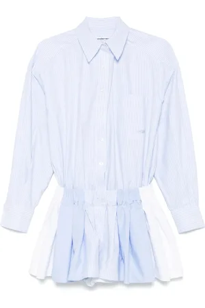 Alexander Wang Dames, Jumpsuits & Playsuits, Blauw, Maat: S