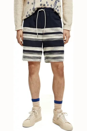 Scotch&Soda Heren, Korte broeken, Blauw, Maat: XL Linnen