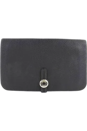 Hermès Dames, Pre-owned, Blauw, Maat: ONE Size Leer