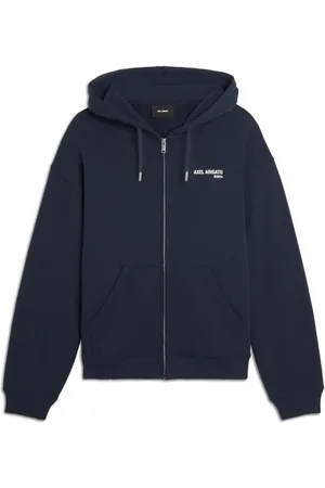 Axel Arigato Heren, Sweatshirts & Hoodies, Blauw, Maat: S Katoen