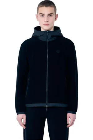 Moncler Heren, Sweatshirts & Hoodies, Zwart, Maat: L Fleece