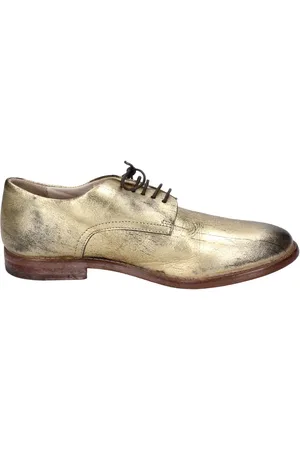 Moma Dames, Schoenen, Geel, Maat: 37 EU Leer