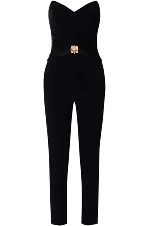 Elisabetta Franchi Dames, Jumpsuits & Playsuits, Zwart, Maat: L