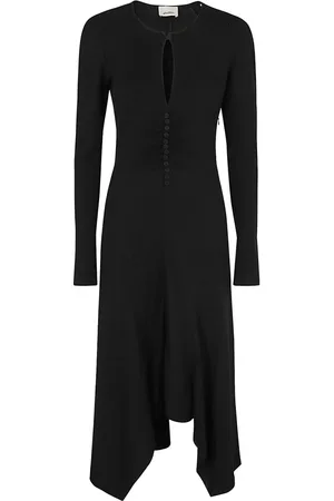 Isabel Marant Dames, Jurken, Zwart, Maat: XS Wol