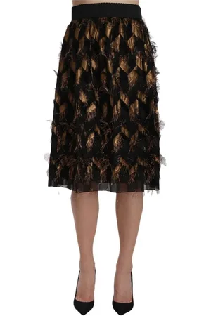 Dolce & Gabbana Dames, Rokken, Zwart, Maat: 2XS