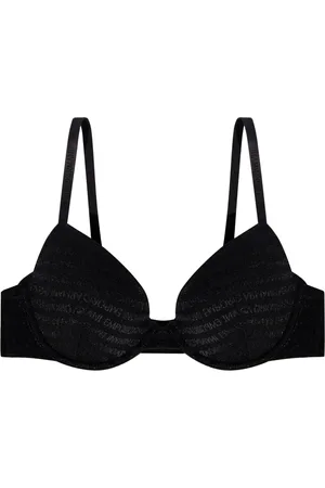 Emporio Armani Dames, Ondergoed, Zwart, Maat: 85B EU Polyamide