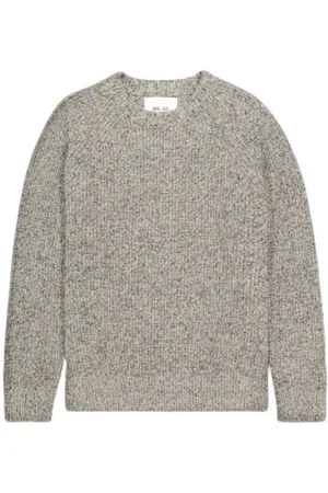 NN.07 Heren, Sweatshirts & Hoodies, Grijs, Maat: M Wol
