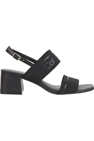 Calvin Klein Dames, Schoenen, Zwart, Maat: 36 EU Leer