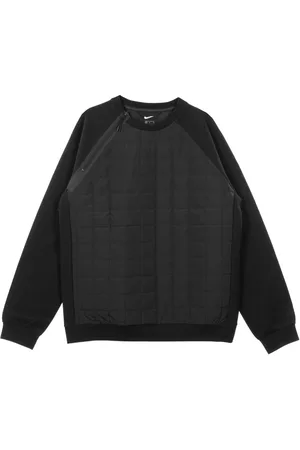 Nike Heren, Sweatshirts & Hoodies, Zwart, Maat: L Katoen