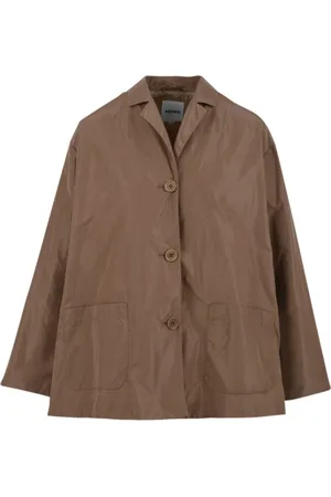 Aspesi Dames, Jassen, Bruin, Maat: XS