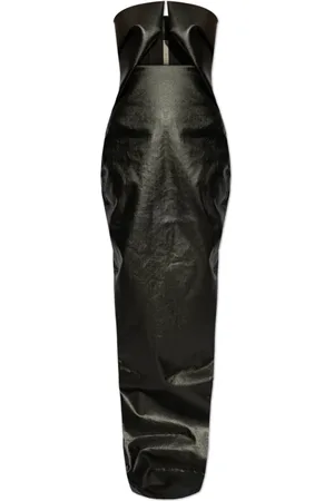 Rick Owens Dames, Jurken, Zwart, Maat: M Katoen