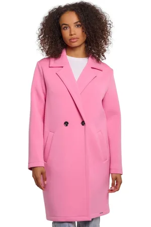 Rino & Pelle Dames, Mantels, Roze, Maat: 2XL Viscose