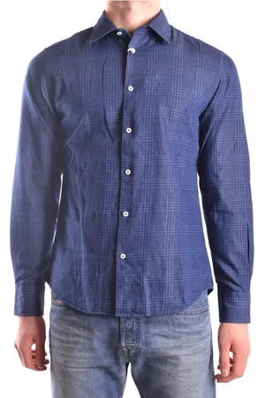 ALTEA Heren, Overhemden, Blauw, Maat: M
