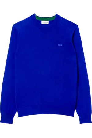 Lacoste Heren, Truien, Blauw, Maat: XL Wol
