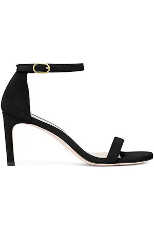Stuart Weitzman Dames, Schoenen, Zwart, Maat: 36 1/2 EU Leer
