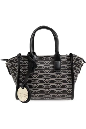Emporio Armani Dames, Tassen, Zwart, Maat: ONE Size Zijde