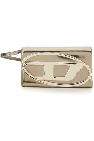 Diesel Dames, Tassen, Grijs, Maat: ONE Size Leer