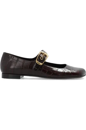 Chloé Dames, Schoenen, Bruin, Maat: 39 1/2 EU Leer
