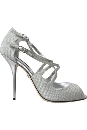 Dolce & Gabbana Dames, Schoenen, Grijs, Maat: 40 1/2 EU