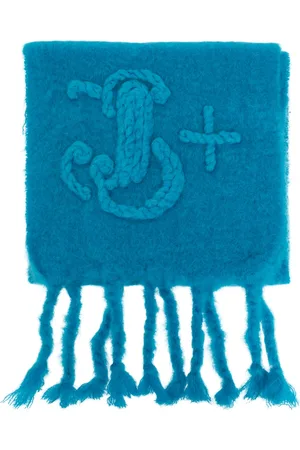 Jil Sander Heren, Accessoires, Blauw, Maat: ONE Size Wol